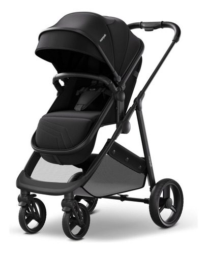 Mompush Wiz - Carriola De Bebé Convertible 2 En 1 Con Modo Moisés, Carriola Infantil Plegable Para Explorar Más En Familia, Carriola Infantil Con Asiento Reversible