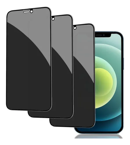 comprar Vidrio Templado Full Cover Privacidad Para iPhone 12 Pro Max