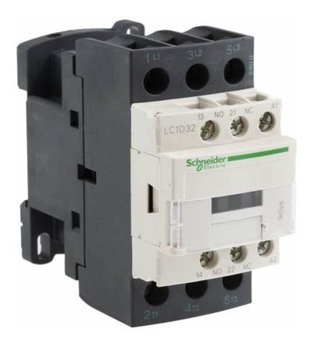 Contactor Schneider Tesys Lc1d32bd 24v 3p 2aux.
