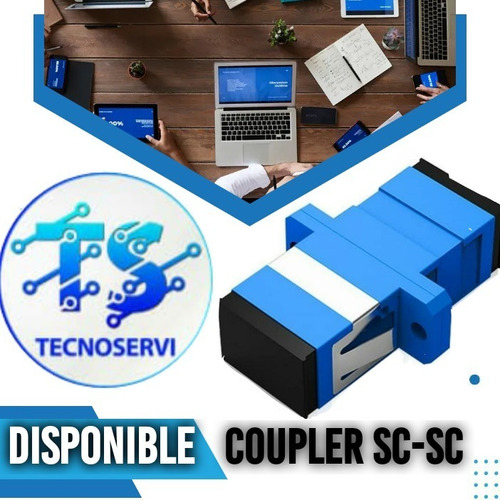 Coopler Union Fibra Optica Sc
