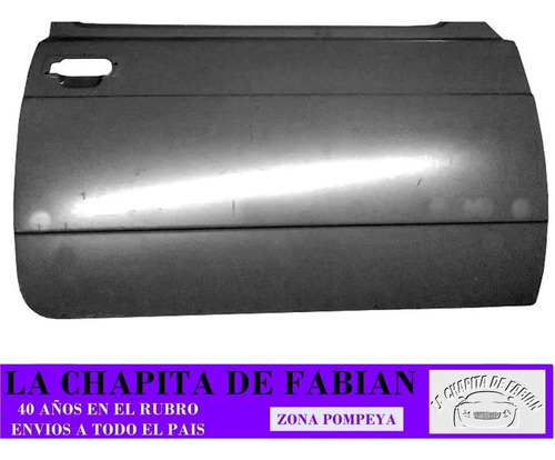 Juego X2 Panel De Puerta Chapa Fiat 147 Spazio Vivace