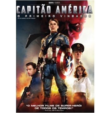 Dvd Capitão América - O Primeiro Vingador - Original Lacrado