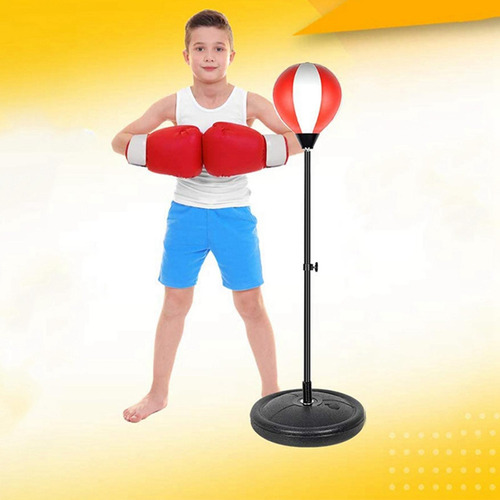 Juego De Saco De Boxeo Para Niños Altura Ajustable Para