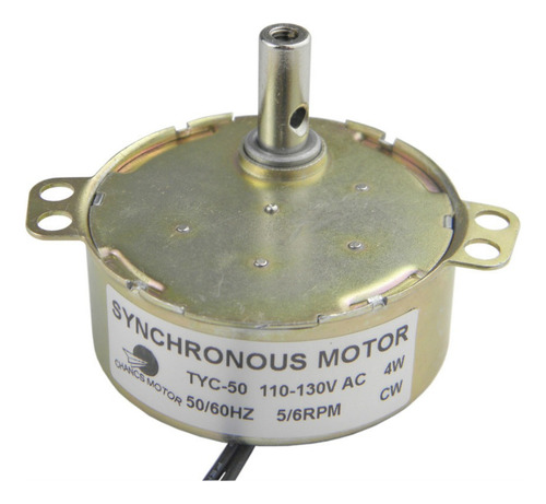 Motor Síncrono Chancs Tyc-50 Pequeño De 110 V Ac 5/6 Rpm Cw