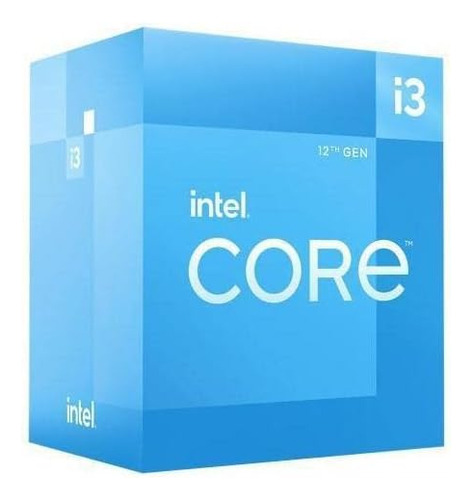 Intel Core I3 (12a Generación) I3-12100 De Cuatro Núcleos...