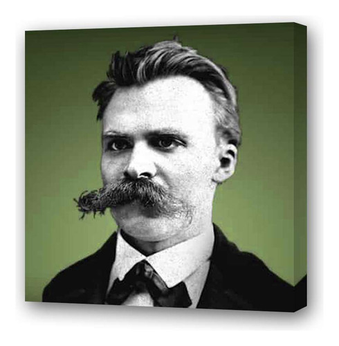 Cuadro 45x45cm Nietzsche Filosofo Poeta Pensamiento M3