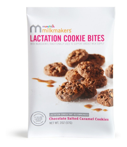 Munchkin Lactation Cookie Bites Chocolate Salted Caramel