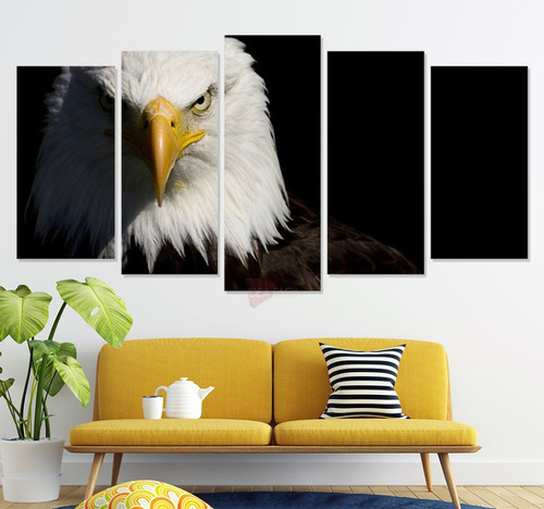 Políptico Aguila Cgg17 Canvas Grueso 150x80