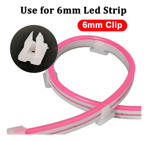 Accesorios De Conector Con Clip De Fijación Para Tira De Luz