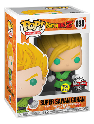 Funko Pop Animation: Dragon Ball Z - Gohan Super Saiyan Glow