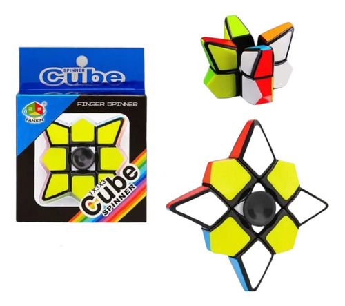 Cubo Spinner Floppy 3x3x1 Cubo Rubik Fanxin - Stickerless