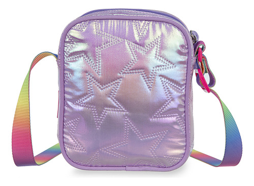 Bolsa Niñas Crossbody Cloe Janat Mediano Color Lila