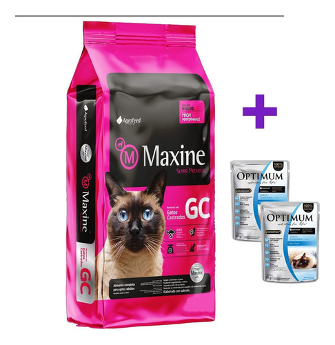 Maxine Para Gatos Castrados 7,5kg Mas Regalo Y Envio