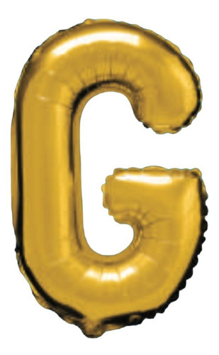 Balão Metalizado Números Letras 70 Cm Dourado Prata Rose Cor G dourado