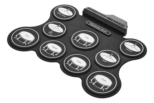Imagen 7 de 7 de Batería Portátil Usb Roll Up Kit De Batería Electrónica