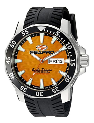 Reloj Seapro Para Hombre Sp8314 Con Pantalla Analógica De Cu