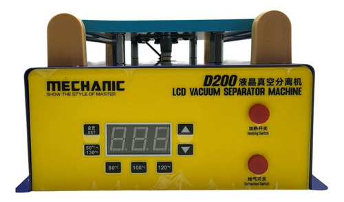 Plancha Separadora De Pantallas Mechanic D200 Bomba De Vacio