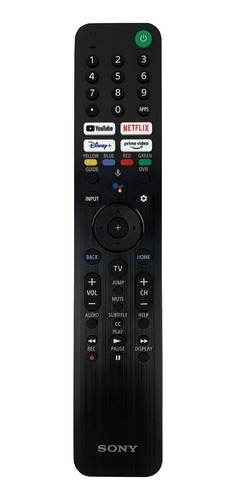 Control Remoto Para Tv Son Y Rmf-tx520u 