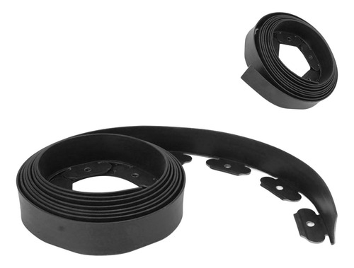 Kit De Bordes Para Jardines, Color Negro Y Negro, 5 Cm X 5 C