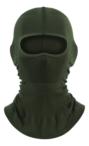 Balaclava - Pasamontañas Militar Táctico Máscara Sol Frío Color Pretor Verde