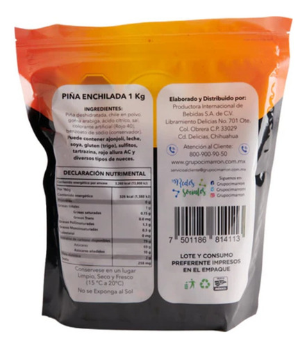 Piña Enchilada Cimarron 1 Kg