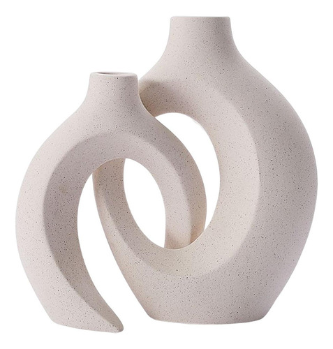 Macetas Para Arreglo Floral De Mesa Con Luz, 2 Piezas