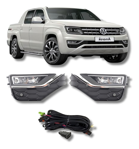 Halógenos Para Amarok Dlaa Sobreruedas