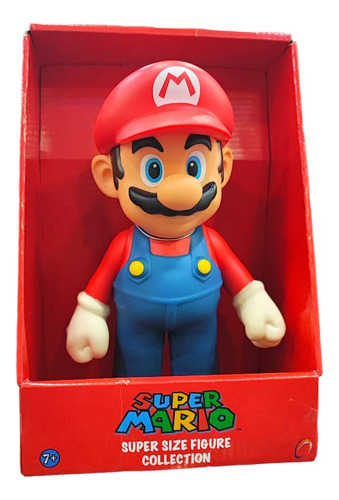 Figura Grande Super Mario Bros 22cm Muñeco