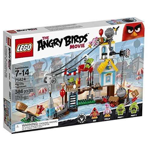 Desmontaje De Lego Angry Birds 75824 Pig City