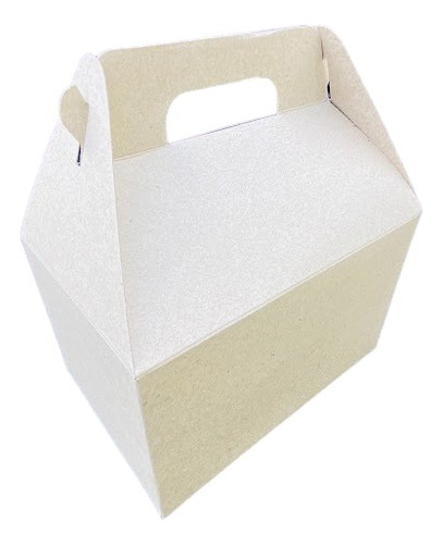Cajita Kraft Compostable Feliz Souvenirs Chocolates X 10