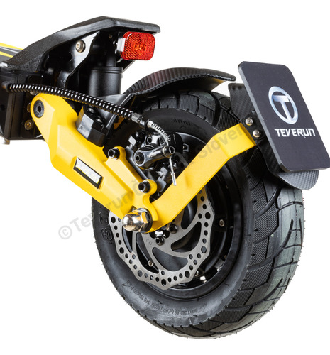 Monopatín Minimotors Teverun Blade Mini Ultra 60v Negro