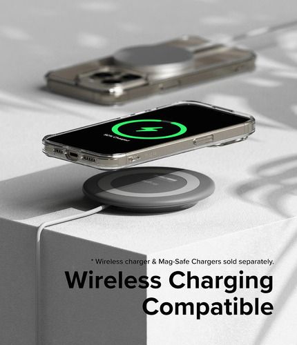 Funda Iphone 15 Pro Ringke Fusion Magsafe Antigolpe Clear Fusion Magnetic