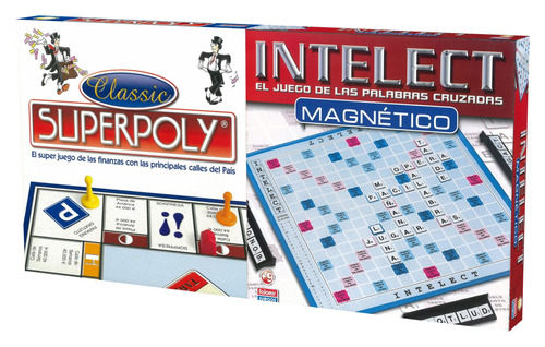 Juego De Mesa Superpoly + Intelect Magnético - Falomir