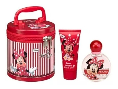 Perfume Original Minnie Mouse Disney Estuche 3 Piezas Niña  