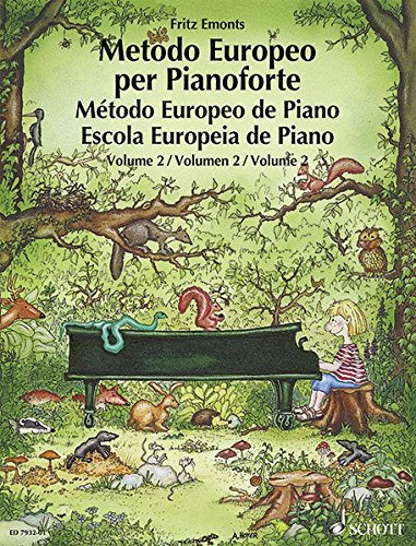 European Piano Method Per La Scuola Media -vol 2-: German-fr