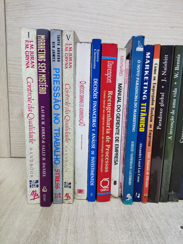 Kit Administrativo - Lote Livros Administração 04 (Usado)