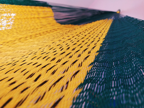Hamaca Yucateca Piña Matrimonial De Nylon. Envío Gratis.