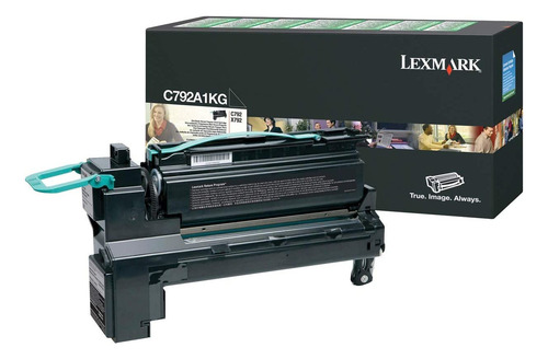 Lexmark C792 A1kg Black Return Program Toner Cartridge For L