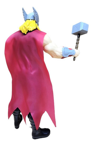 Imagen 3 de 4 de Figura De Accion Thor C/ Martillo 23 Cm ELG 53990