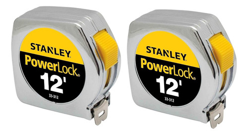 Cinta Métrica Stanley Powerlock 365,76 Cm Profesional