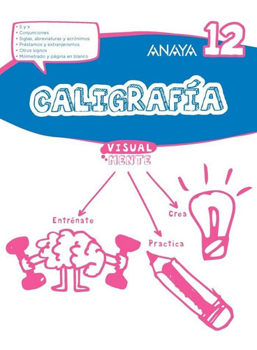 Caligrafãâa 12., De Anaya Educación. Editorial Anaya Educación, Tapa Blanda En Español
