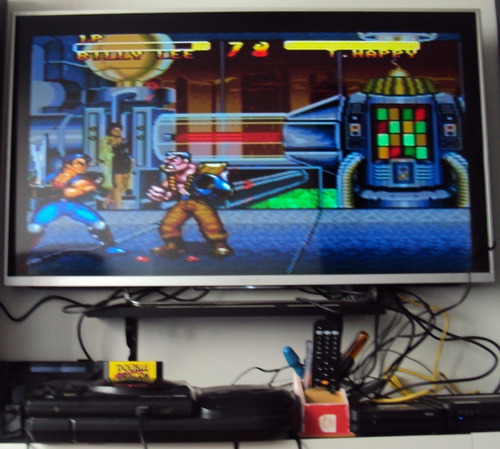 Double Dragon V - The Shadow Fall Para Mega Drive #2 (Usado)