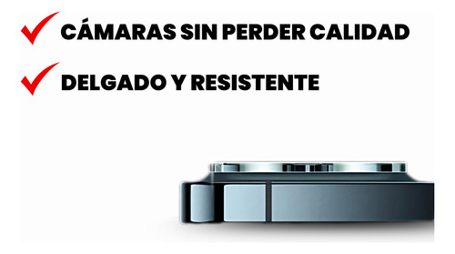 Camaraprotector Rhinoglass 2pza Iphone 12promax Azul Claro