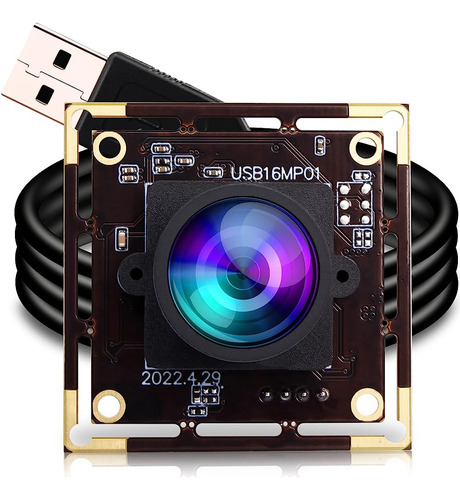 Elp 16mp Módulo De Cámara Usb Gran Angular Para Raspberry Pi