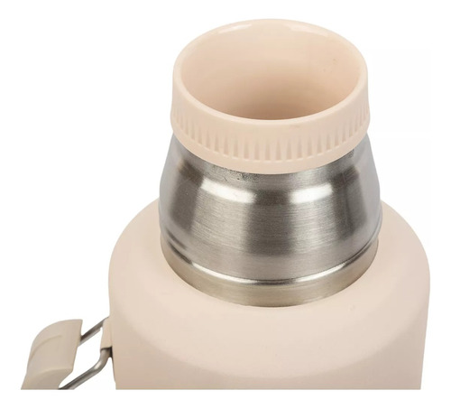 Termo Acero Driven 1.3 Lt 24 Hs Frio Calor Capa Inoxidable Color Arena