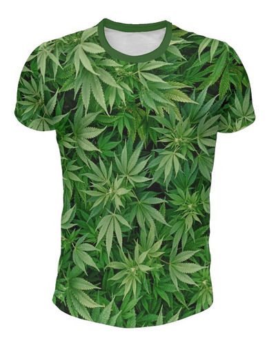 Remera Cannabis Marihuana, Full Print