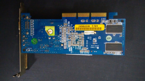 Placa De Vídeo Agp 128m Geforce Fx5200 (Usado)