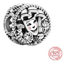 Abalorio De Plata De Ley 925 Auténtica Para Pulsera Pandora,