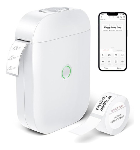 Etiquetas Portátil De Impresora Térmica Bluetooth D11 Pro