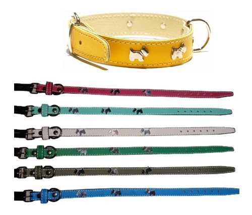 Correa Collar Taches Mascota - Unidad a $6497